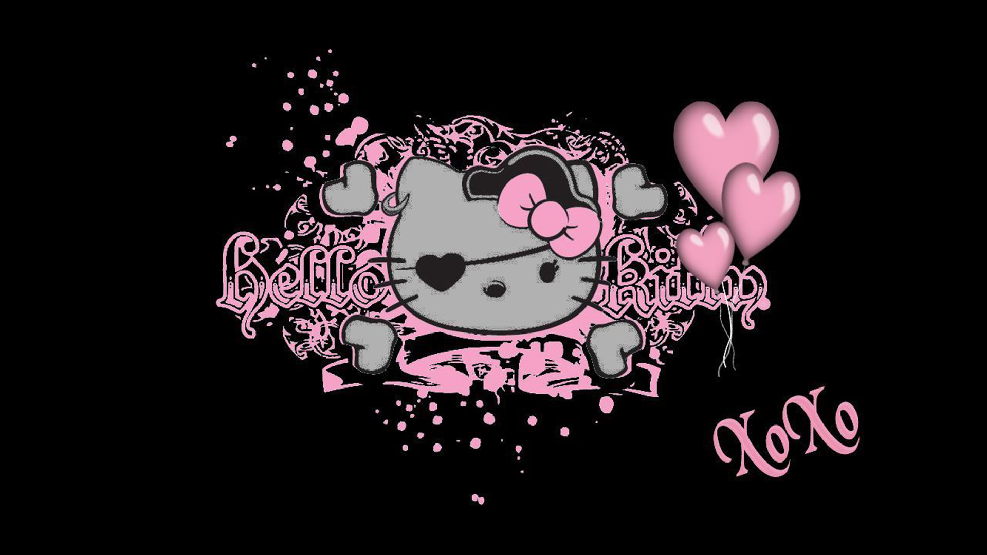 Hello Kitty Kuromi Aesthetic grunge goth aesthetic HD phone wallpaper   Pxfuel