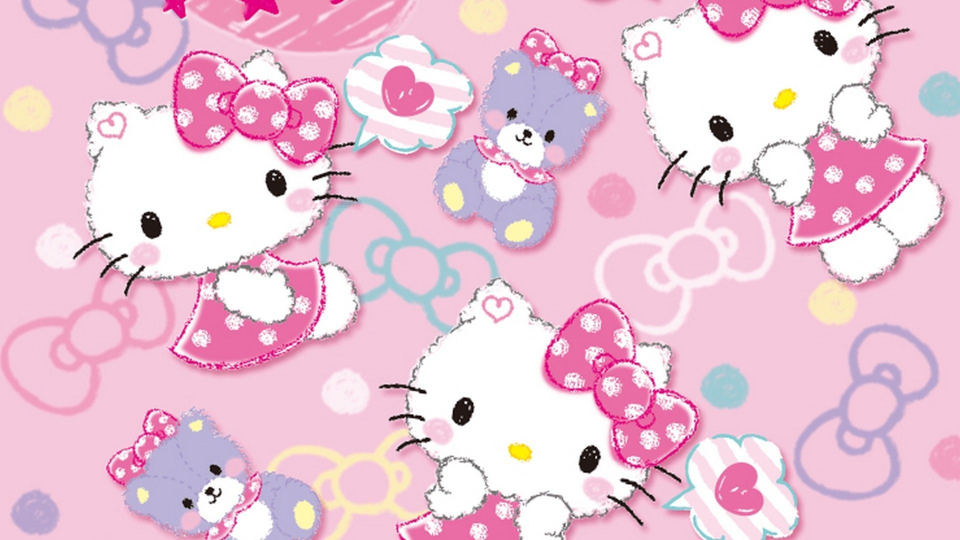 20 Cute Hello Kitty Wallpaper Ideas  Pink Bows  Hello Kitty Background   Idea Wallpapers  iPhone WallpapersColor Schemes