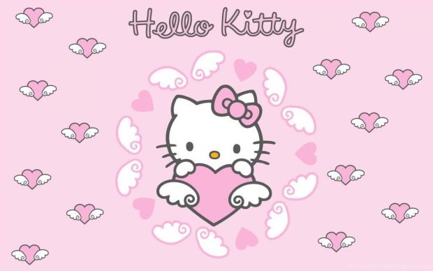 Hello Kitty Aesthetic Wallpaper HD.