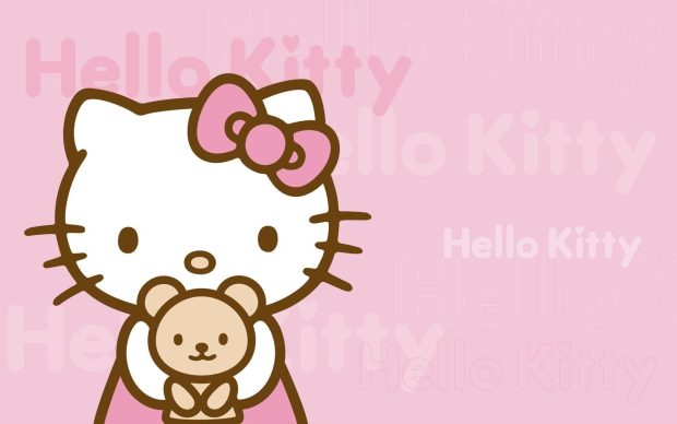 Hello Kitty Aesthetic Wallpaper for Desktop.