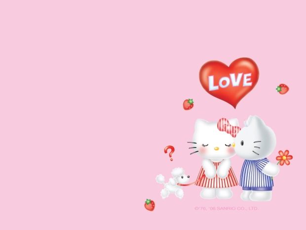 Hello Kitty Easter Bunny Image Pink Love.