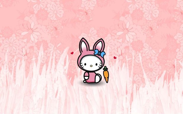 Hello Kitty Wallpaper HD Free download.