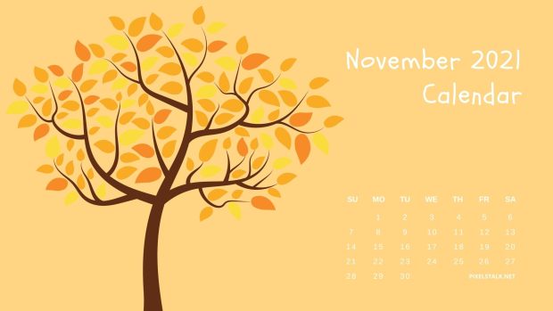 Hello November 2021 Wallpaper.