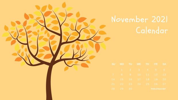 Hello November 2021 Wallpaper.