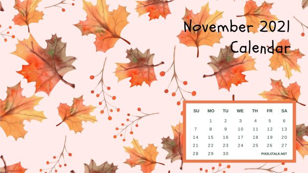 Hello November Wallpaper HD.