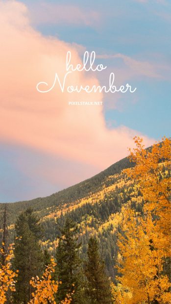 Hello November Wallpaper Iphone.