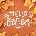 Hello October 2022 Wallpaper HD.