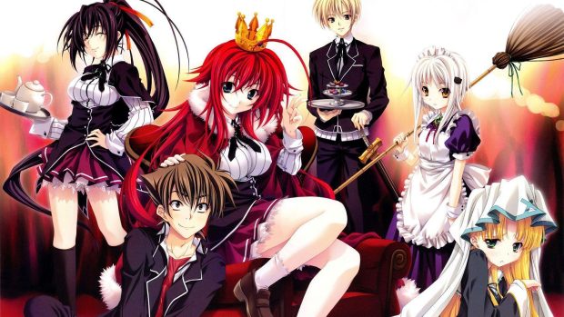 High School DxD HD Wallpaper.