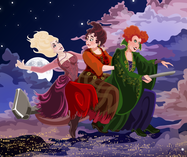 Hocus Pocus Background HD Free download.