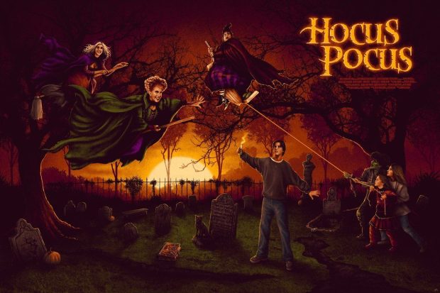 Hocus Pocus Wide Screen Background HD.