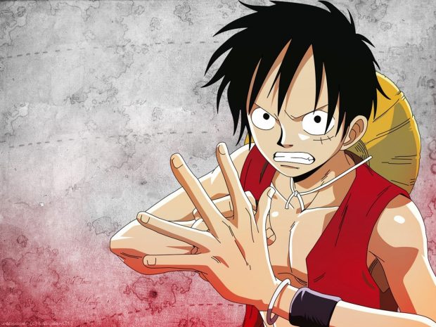 Hot Cool Luffy Background.