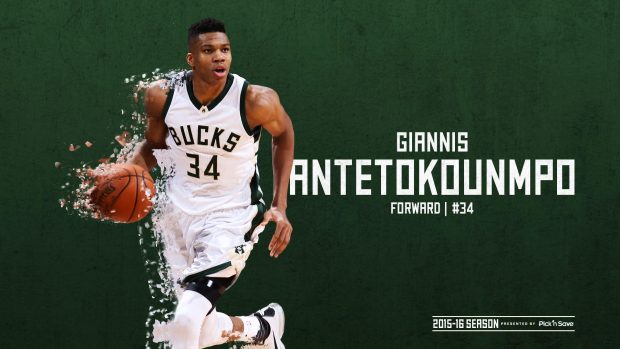 Hot Giannis Antetokounmpo Background.