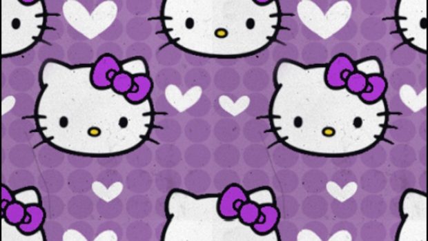 Hot Hello Kitty Aesthetic Background.