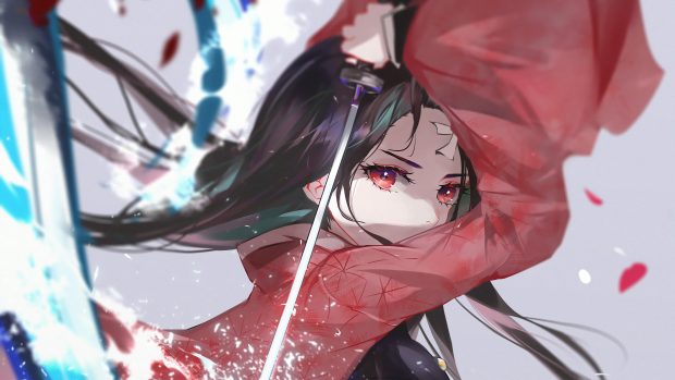 Hot Nezuko Wallpaper HD.