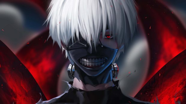 Hot Tokyo Ghoul 4k Background.