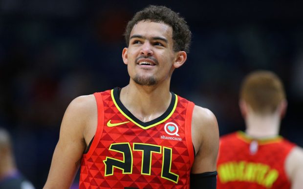 Hot Trae Young Background.