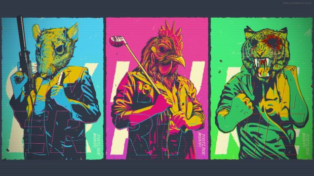 Hotline Miami HD Wallpaper Free download.