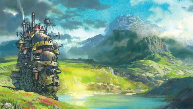 Howls Moving Castle HD Wallpaper.