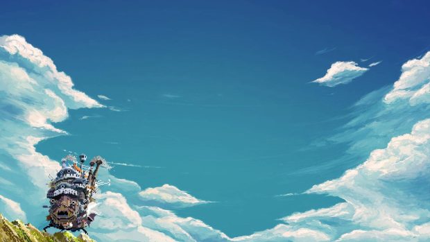 Howls Moving Castle Wallpaper HD 1080p.