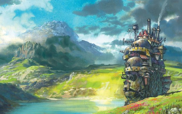 Howls Moving Castle Wallpaper High Quality.