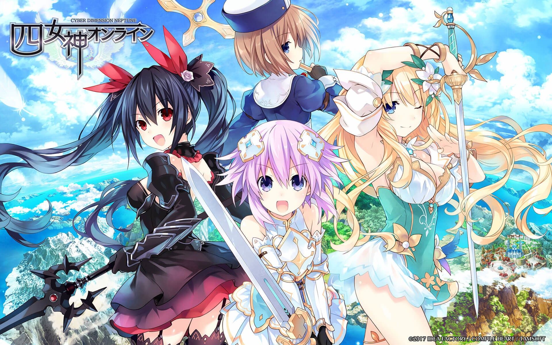 Hyperdimension Neptunia HD Wallpaper Pack  Manga Council