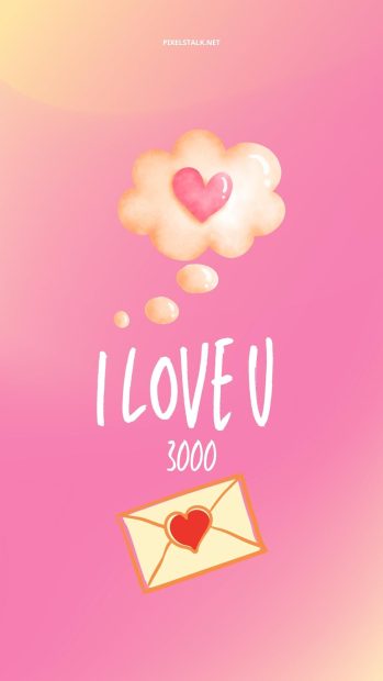 I Love You Valentines iPhone  Wallpaper (1).