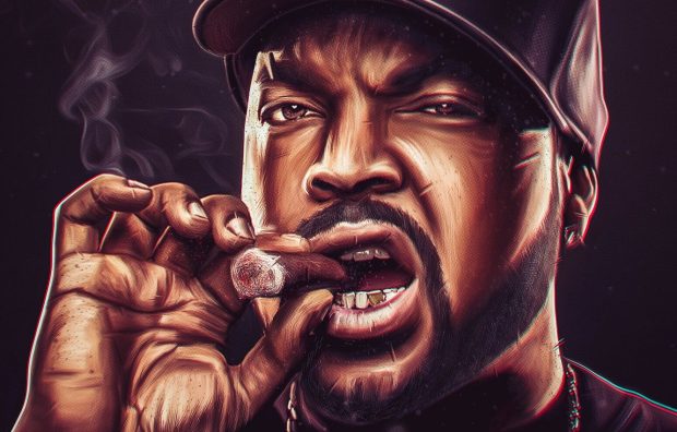 Ice Cube Desktop Wallpaper.