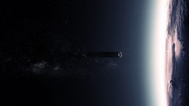 Interstellar Wallpaper Computer.