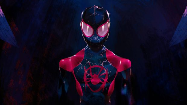 Into The Spider Verse Desktop Image.