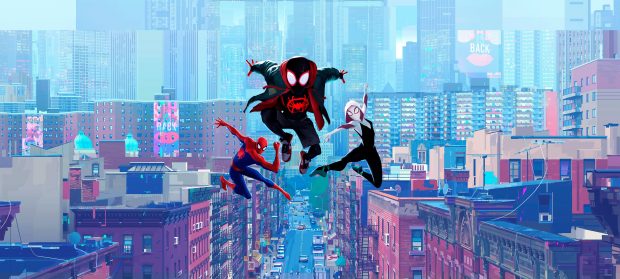 Into The Spider Verse Desktop Wallpaper.