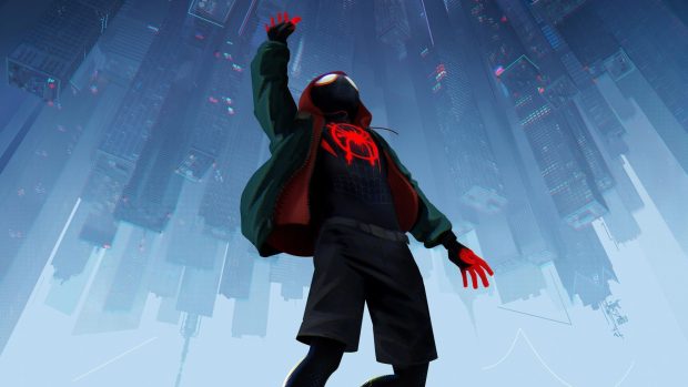 Into The Spider Verse HD Wallpaper.