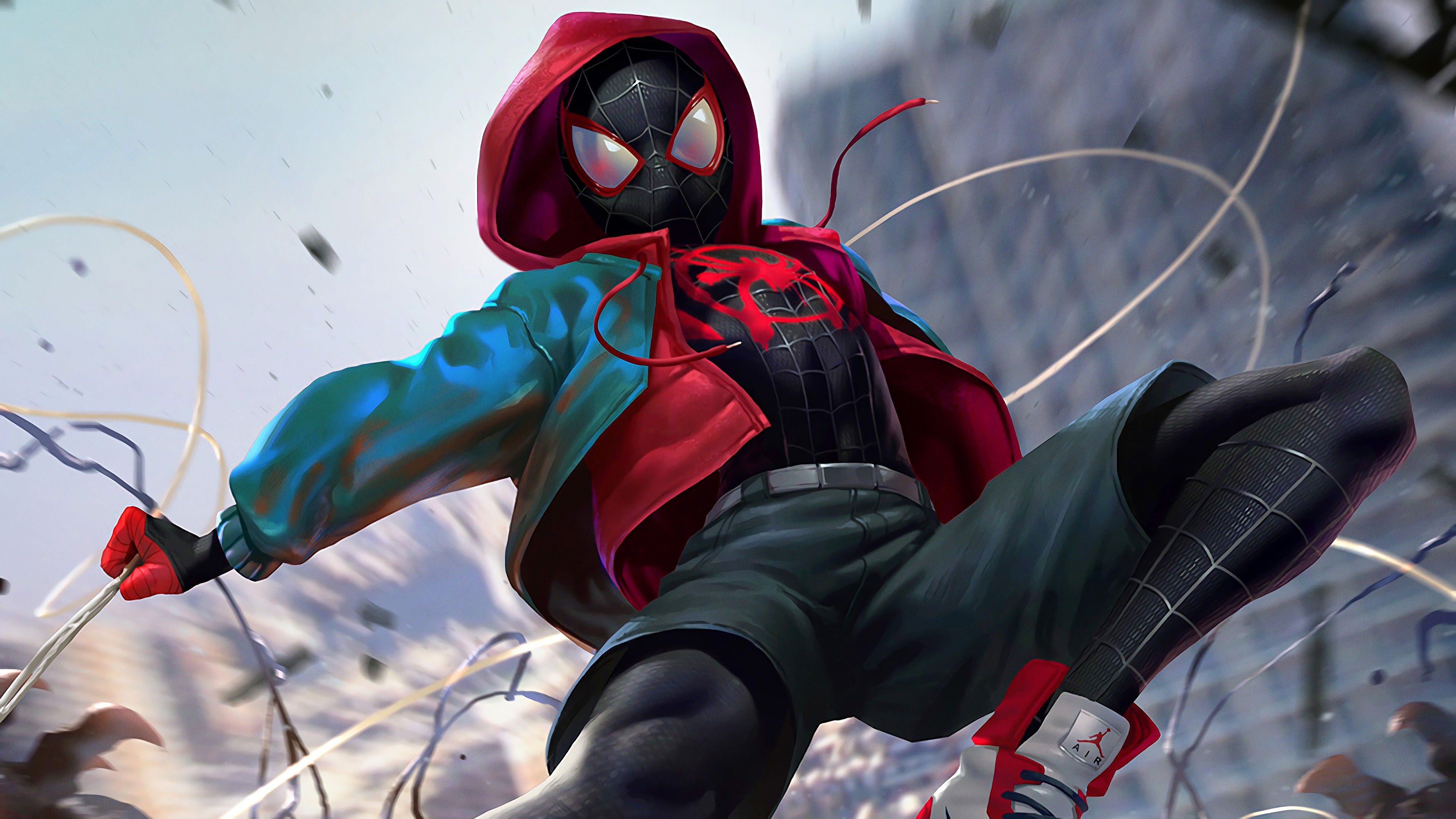 SpiderMan Miles Morales Into the SpiderVerse HD 4K Wallpaper 81727