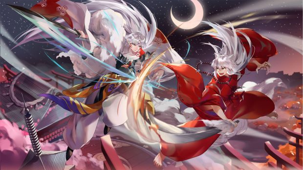 Inuyasha HD Wallpaper Free download.