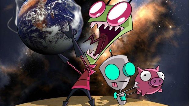 Invader Zim Desktop Wallpaper.