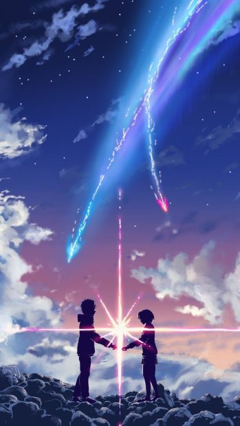 Iphone Aesthetic Backgrounds Your Name Anime.