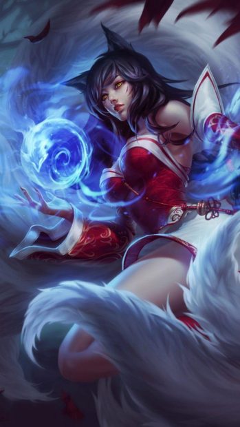 Iphone Ahri Wallpaper HD.