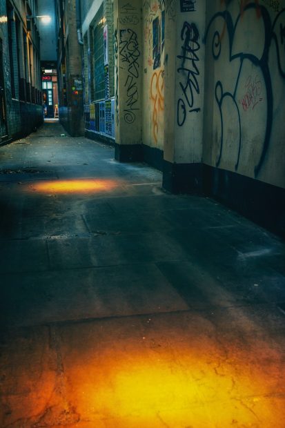 Iphone Alleyway Background HD.