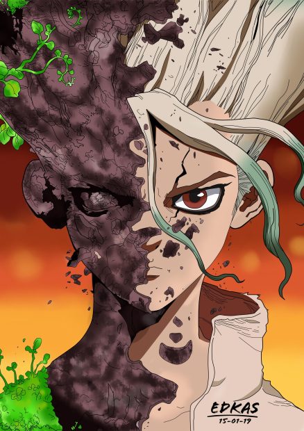 Iphone Dr Stone Wallpaper HD.