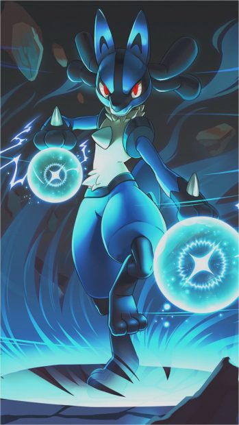 Iphone Lucario Wallpaper HD.