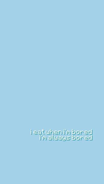 Iphone Pastel Blue Background Aesthetic.