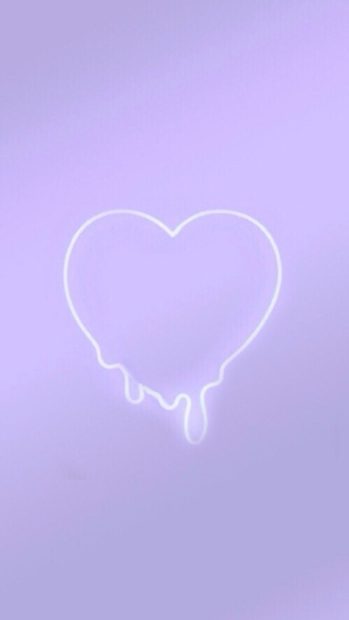 Iphone Purple Aesthetic Minimalist Wallpaper HD.