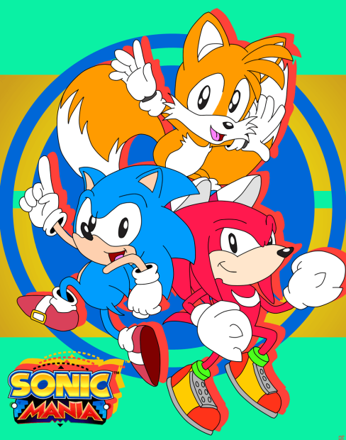 Iphone Sonic Mania Wallpaper HD.