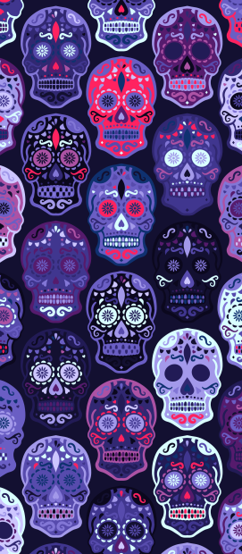 Iphone Sugar Skull Wallpaper HD.