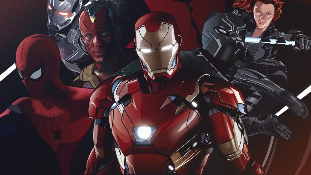Iron Man Marvel Wallpaper HD.
