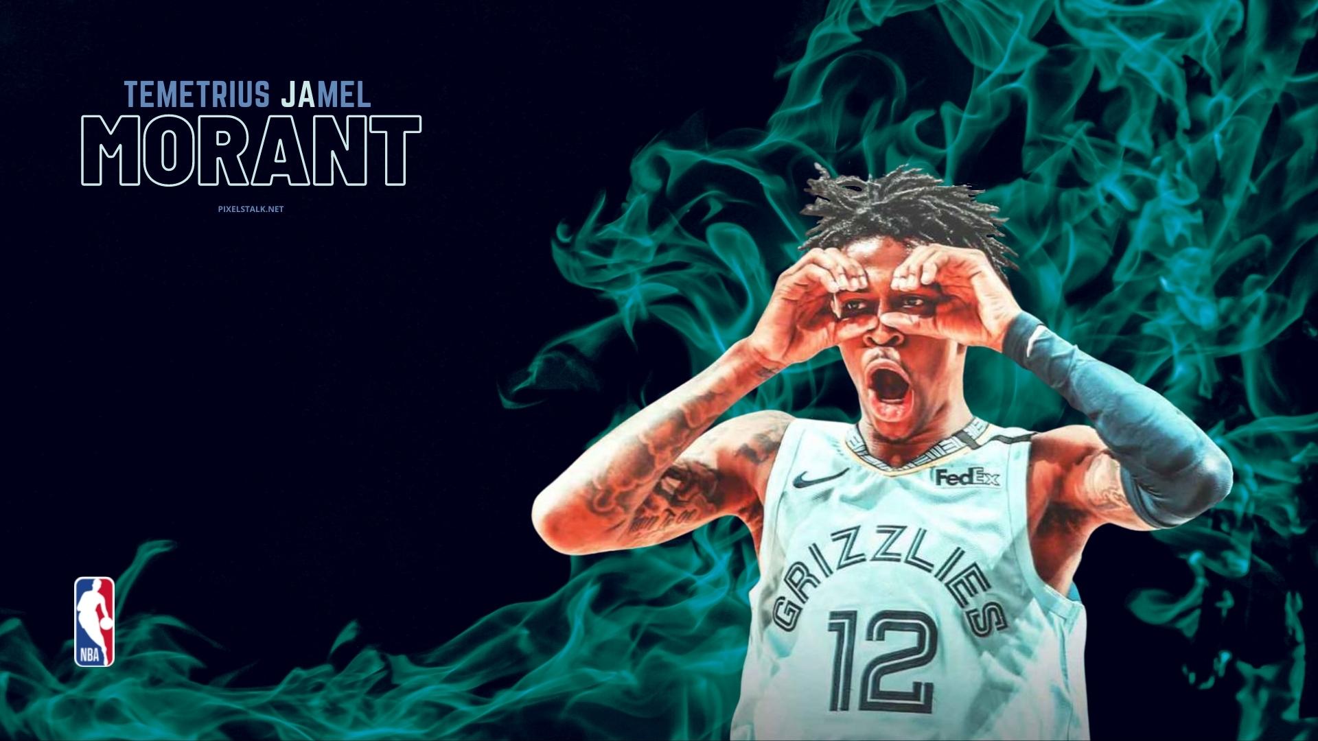 Iphone Ja Morant Wallpaper 4  Nba wallpapers Basketball players Lamelo  ball