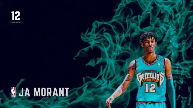 Ja Morant Wallpaper for Desktop.