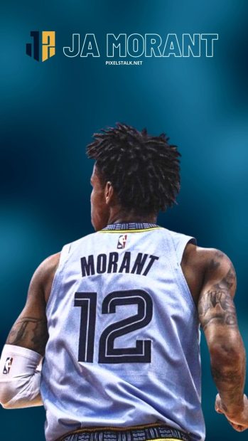 Ja Morant Wallpaper for Mobile.