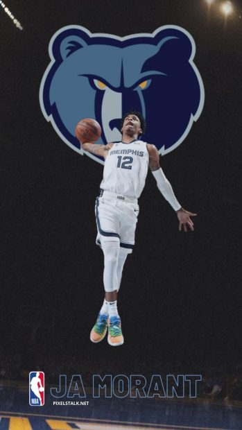 Ja Morant Wallpaper for iPhone.