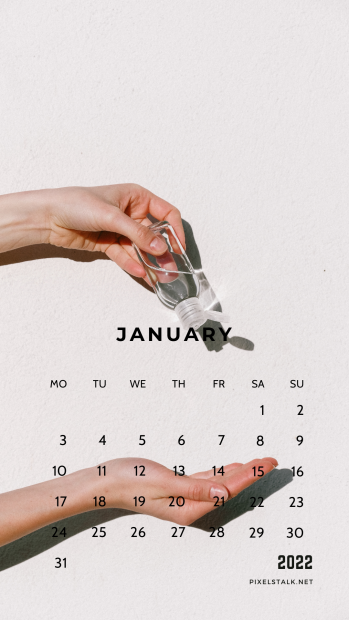 January 2022 Calendar Background for iPhone (5).