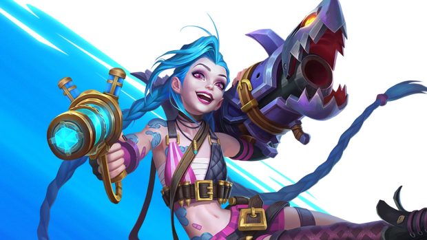 Jinx Arcane Wallpaper Computer.